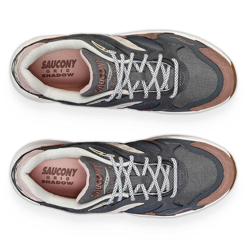 SAUCONY Кроссовки Grid Shadow 2 Secure Pack унисекс серо-коричневые S70807-3