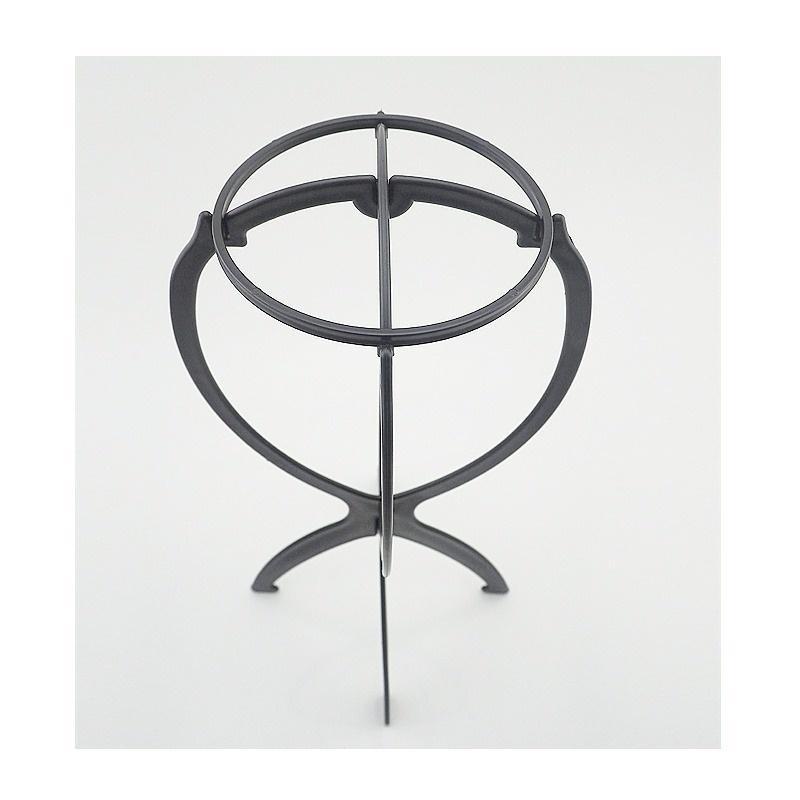 Plastic Folding Stable Durable Hat Display Wig Stand Mannequin Head Stand Portable Folding Beauty Hair Accessories Wig Stand