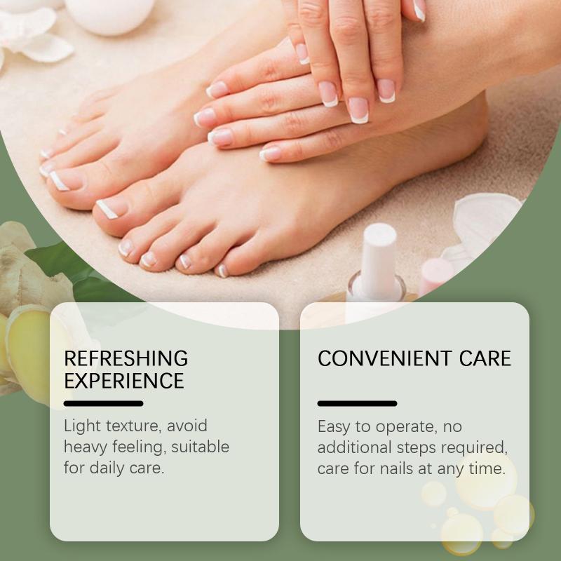 Ginger Nail Care  Gentle Nourish Clean Dry Cuticle For Hand Foot Nails Nail Surface Moisturizing Gentle Serum