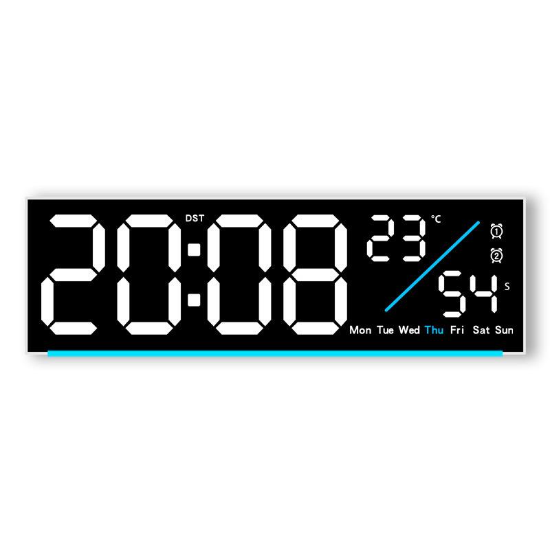 Multifunctional LED Digital Alarm Clock - Stylish Desktop & Living Room Dual Use 5527
