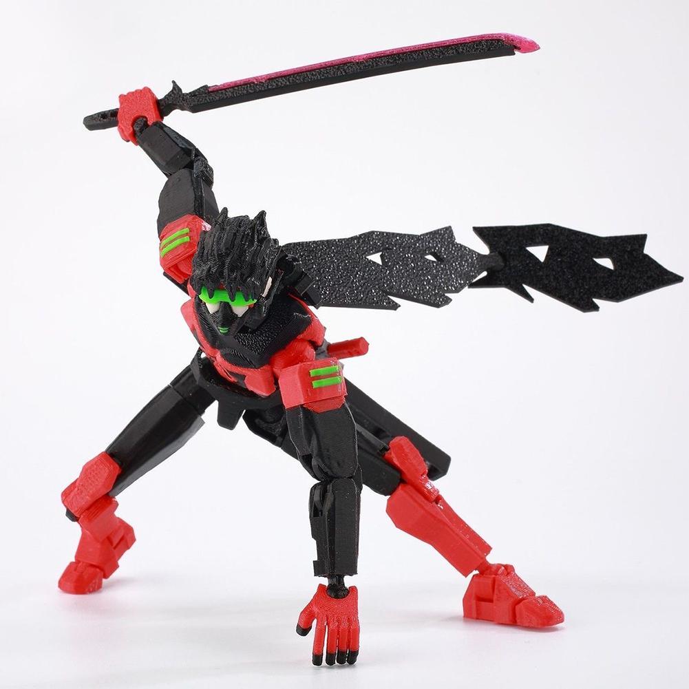 Anime Mark Grayson Figure Cyberpunk style Mark Grayson Action Figures 3D Multi-Joint Articulated Mark Grayson Figurine Toys Gift