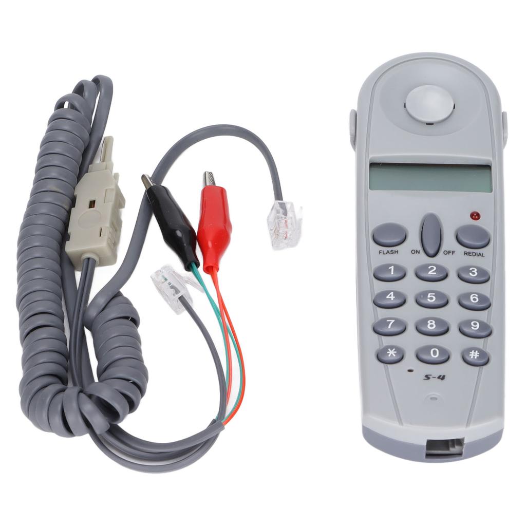 Электроинструменты Телекоммуникационный Тестовый Инструмент Телефонный Тестер Линейщика Набор Кабелей с Разъемами и Соединителем для Дома и Офиса