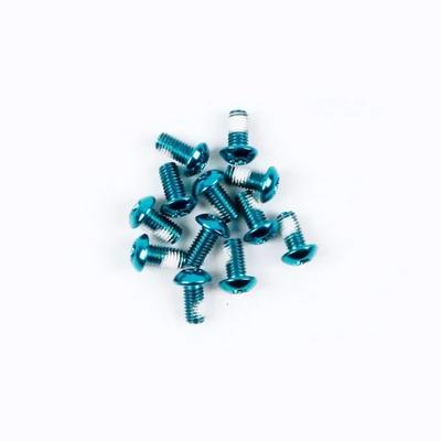 12 шт. Цветные болты Torx T25 M5x10 мм для ротора дискового тормоза велосипеда, винты для крепления ротора дискового тормоза из легированной стали для горного велосипеда