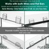 14 Pack Shower Caddy Adhesive Replacement, Strong Adhesive Shower Shelf and Hooks, No Drilling Adhesive for Shower Organizer, Soap Holder, Sponge