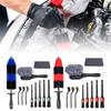 11Pcs Car Detailing Brushes Set for Wheel Cleaning Wheel Brush Car Cleaner Kit Cleaning Tool for Dust Removers Dirty Tyre