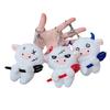 Cross-border Plush Toy Car Couple: Funny Cow Keychain Pendant Doll