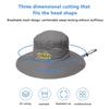 1 Piece Western Cowboy Hat For Women Men-Proof Hat Outdoor Fishing Camping Alpine Cap Summer Uv Bucket Hat