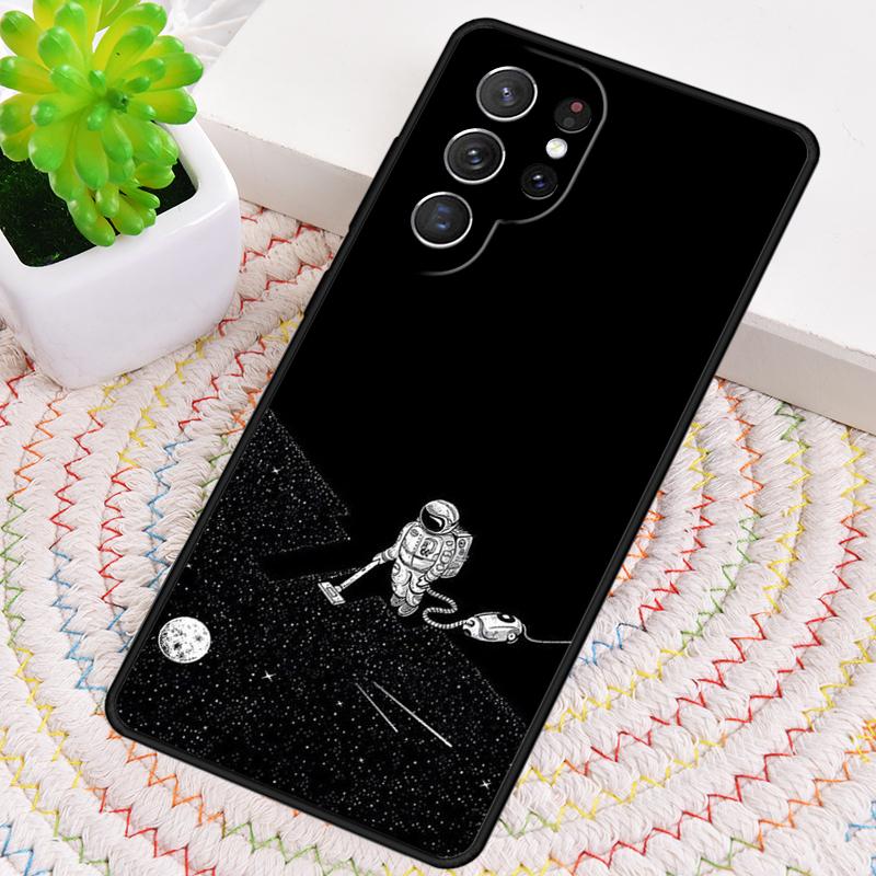 Силиконовый чехол для телефона 'Космос' Для Samsung Galaxy note 10 pro S26 S25 S24 S23 S22 S21 Plus S25Ultra Capa Чехол