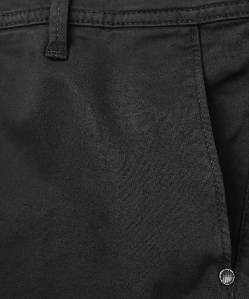 PANICALE Regular Slim Fit Premium Cotton Pants [Black]