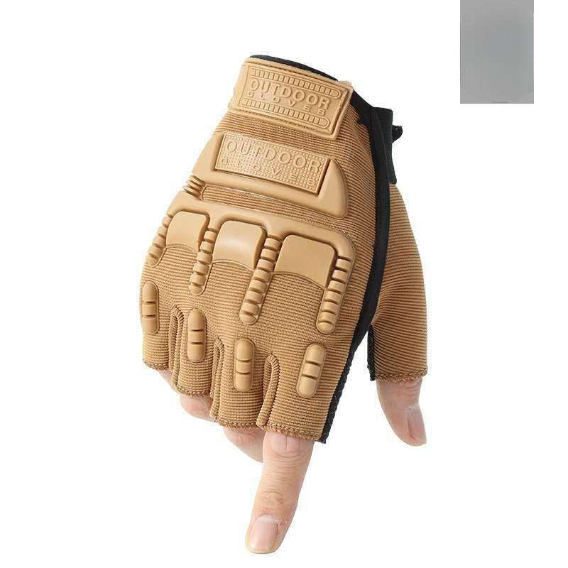 Tactical Outdoor Half finger Gloves New Style Summer Men and Women Fighting Training Non Slip Wear Resistant Field Cycling Gloves