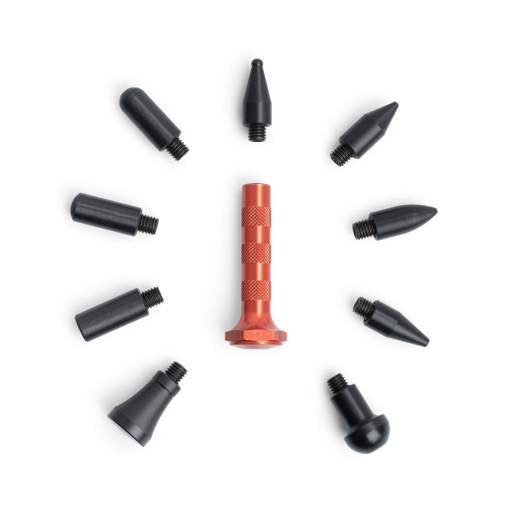 Профессиональный большой набор инструментов для удаления вмятин PDR с 34 стержнями