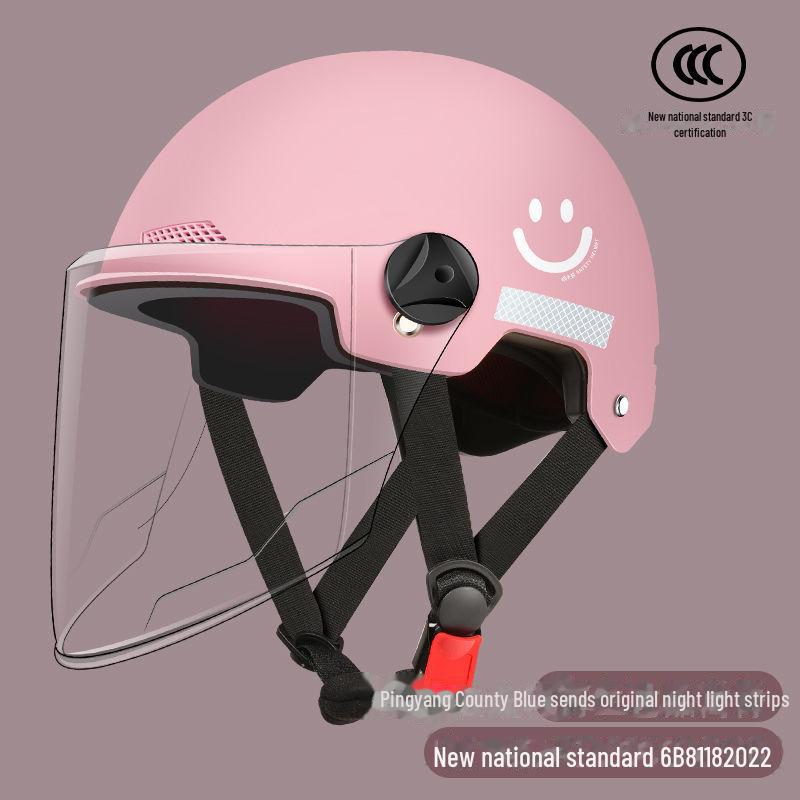 All-Season Electric Bike & Motorcycle Helmet, 3C Certified, Free Shipping, Unisex