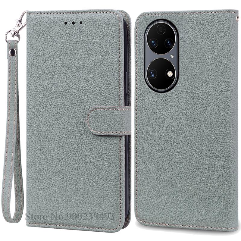 Чехол P50 P 50 Pro для Huawei P50, кожаный чехол-кошелек, флип-чехол для Huawei P50 Pro, мягкий силиконовый чехол, чехол Fundas Shell