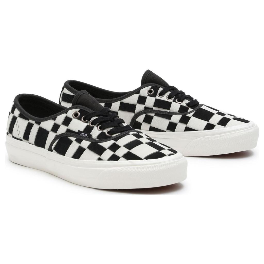 Vans Кроссовки унисекс Authentic 44 DX в тканую клетку — черно-белые VN0A4BVYBA2