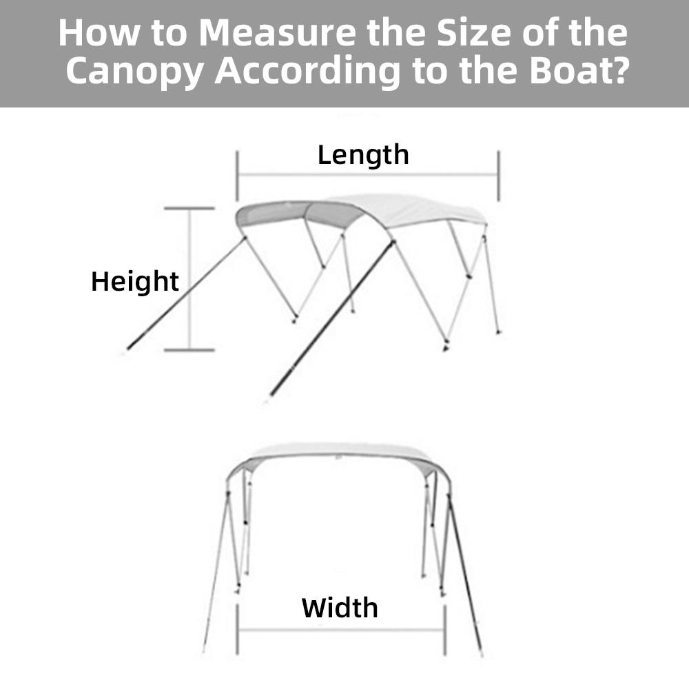 Навес от солнца для лодки идеально подходит для яхт шириной 1-1,4 метра, резиновых лодок, рыбацких лодок 600D