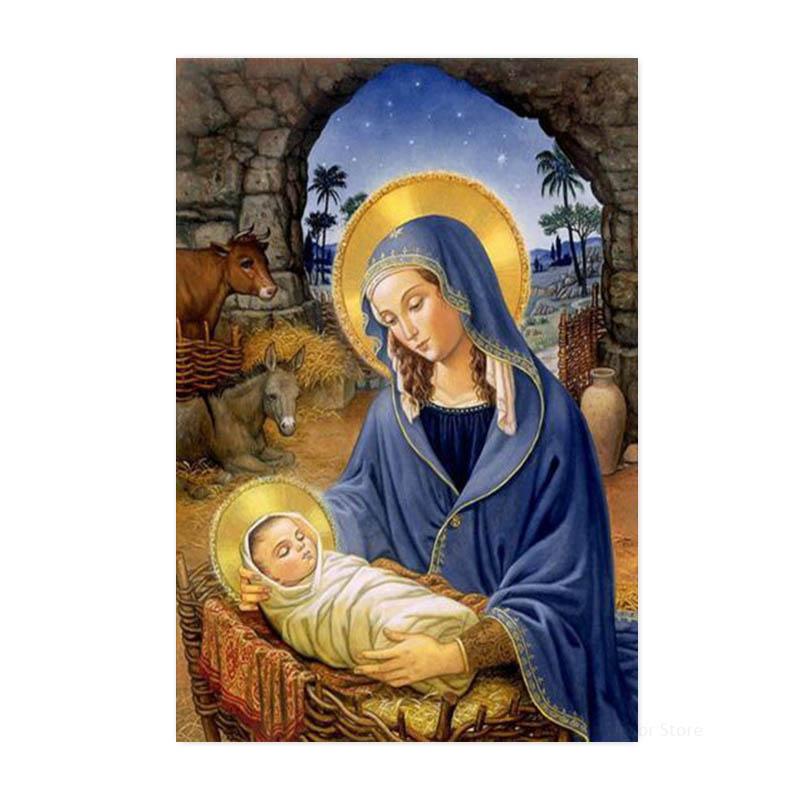 Jesus Series Canvas Posters and Prints Christian Wall Art Picture Painting for Living Room Home Decor Wall Painting Gifts