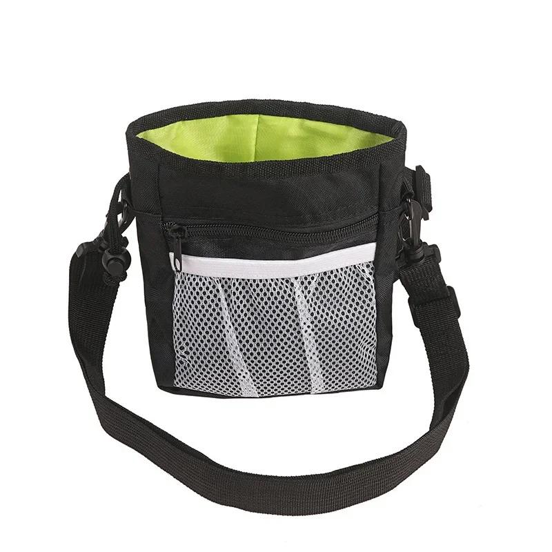 Waterproof Pet Training Snack Pouch Lightweight Crossbody Waist Bag for Puppy Owners Dog Walking Waist Snack Storage Pouch