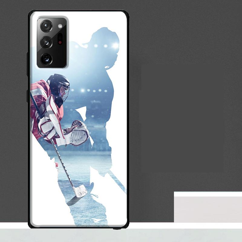 Чехол для телефона Samsung Galaxy с изображением игрока в хоккей на льду S25 S24 S23 Ultra S9 S10 S20 S21 S22 Plus S23 FE S25 FE