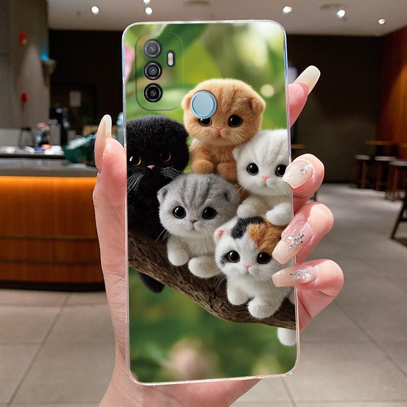 Чехол для OPPO A53S Чехол для телефона Oppo A53 Oppo A33 A53 2020 A53S 4G Милый Крутой Дракон Мальчики Девочки Прозрачный Силиконовый ТПУ Задняя Крышка