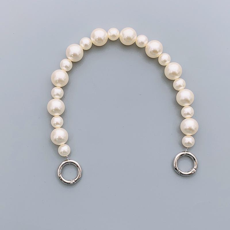 Модный женский чехол для телефона DIY с жемчужной цепочкой и подвеской из кристалла против падения