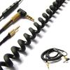 Replacement Audio Cable for Marshall Major II 2 3 III Monitor MID Headphones Cord with Mic Volume Control 3key black/brown