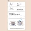 Набор стеклянных контейнеров для обеда LocknLock Fresh Glass с отделениями
