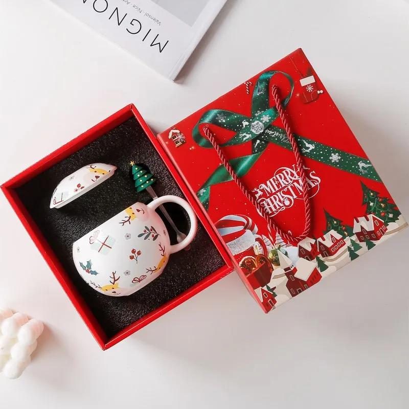 430 мл керамические кружки кофейные чашки с ложкой креативная мультяшная планета кружка молочная чашка для чая овсянка кружка для завтрака посуда для кухни