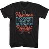 Футболка для взрослых The Police Neon Roxanne Черная