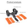 Central Light Mount Bicycle Racks Stand Rack Light Holder Lamp Bracket Clip Headlamp Stand