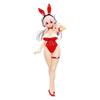 Super Sonico BiCute Bunnies Figure Red Figure Ver.