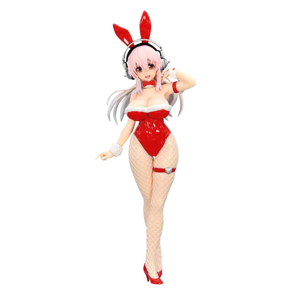 Super Sonico BiCute Bunnies Figure Red ver. Figure