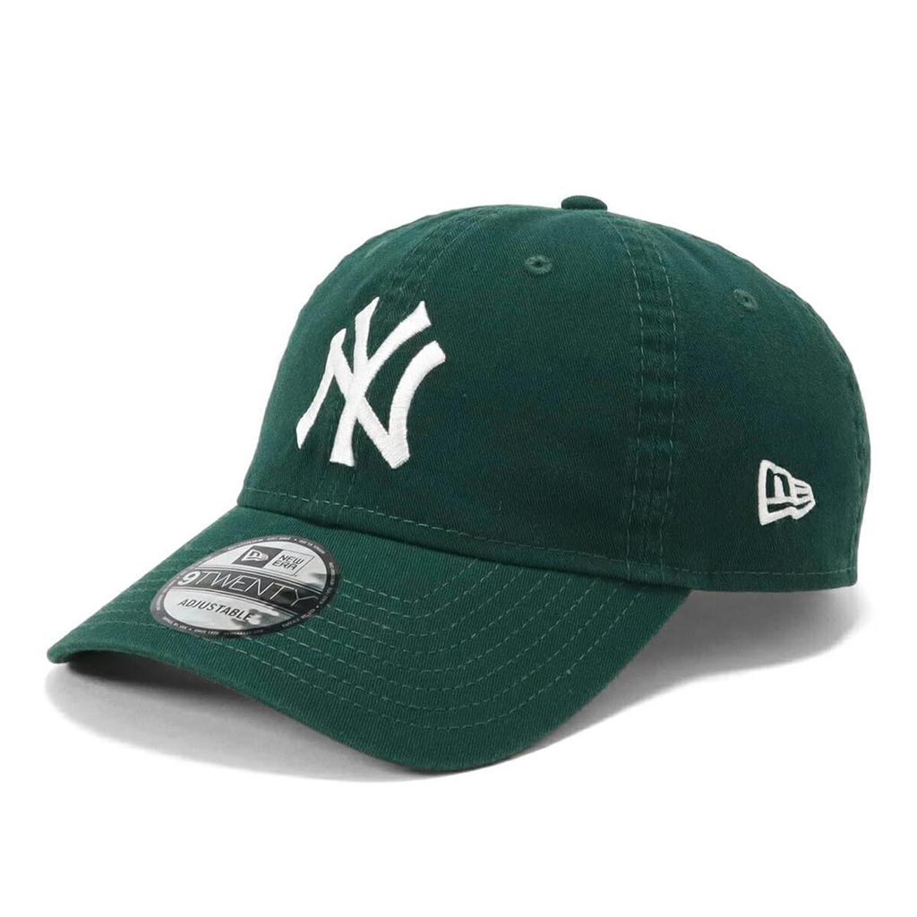 New Era 9TWENTY Low NY Dark Size 920 Washed Dark Size 25J Cap, MLB, Green, M/L, Neyyan, Green, White,