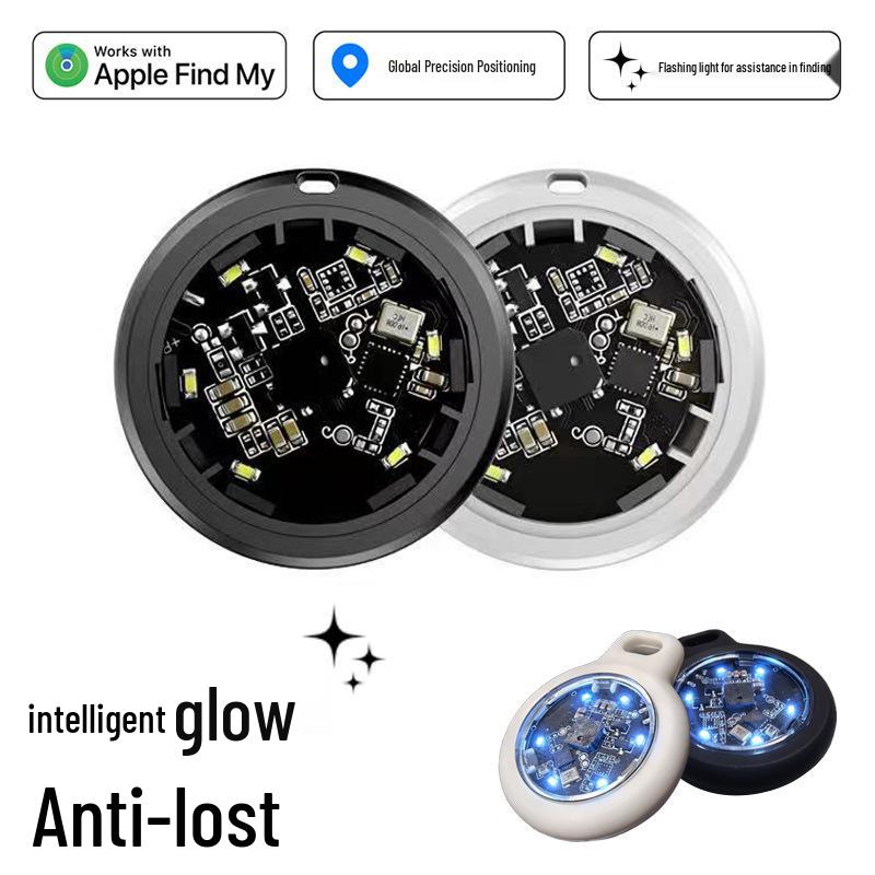 GPS-трекер для домашних животных с мигающим индикатором для Apple AirTag Find My Locator