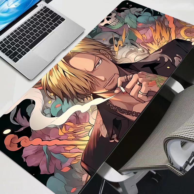 Mouse Pad Anime Carpe Large PC Gamer Computer One Piece Mausepad Varmilo Keyboard Gaming Accessories durable Desk Mat