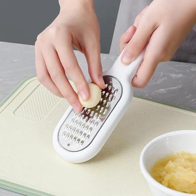 1 комплект 3 шт. Белая многофункциональная терка «три в одном» для кухни, шинковка для картофеля и огурцов, измельчитель для чесночного пюре