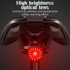WEST BIKING Smart Brake Taillight IP66 Waterproof USB Charging Bike Rear Light 6 Modes Intelligent Brake Sensor Bike Accessories 7