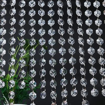 10 шт. нитей, подвесных прозрачных акриловых хрустальных гирлянд, люстр, бусин, цепочек, украшений, гирлянд для люстры, дерева, свадебной вечеринки, празднования