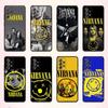 L-К сожалению Nirvana R-Рок-группа Чехол для телефона Samsung S 25,24,23,22,30,21,10,9,Ultra,Plus,Lite,FE,4,5 G Мягкий Черный Чехол