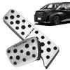XIKER Toyota New Vellfire 40 Series Exclusive Aluminum Pedal Easy To No Brake Drilling Genuine Replacement Accelerator Interior Parts Set of 2 Cover,