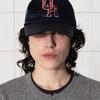 UNALLOYED UR LOGO SATIN CAP / NAVY