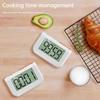 Digital Kitchen Timer Magnetic Count UpDown Clock with Customize Function Stand and Large LCD