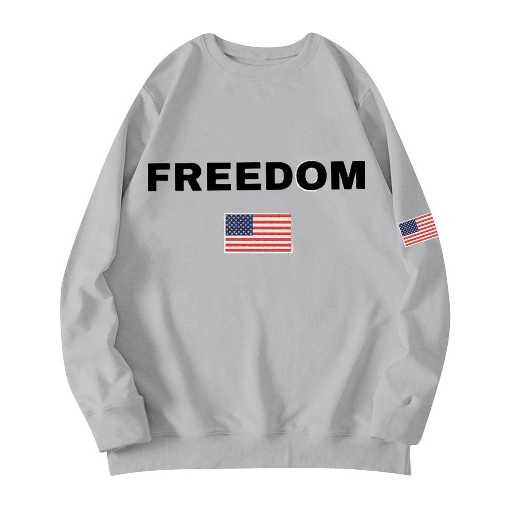 Unisex Printed Round Neck Long Sleeved Loose Fitting Long Sleeved Casual Long Sleeved Top Hoodie