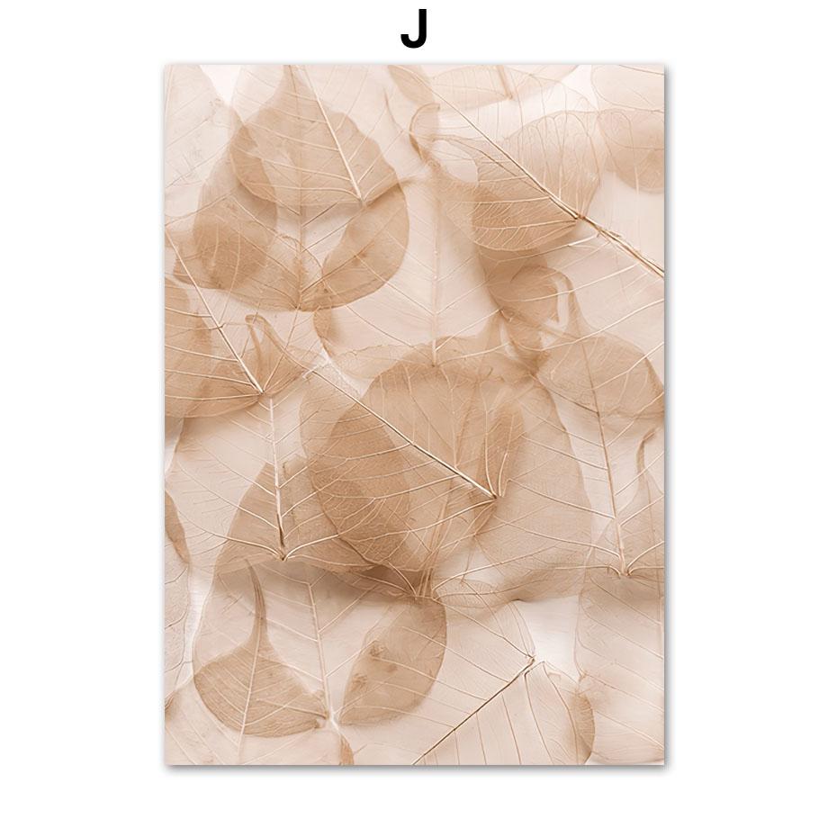 Сушеный лист цветы лука птицы трава закат чемоданы настенная живопись печать холст живопись скандинавский плакат Декор фотографии гостиная