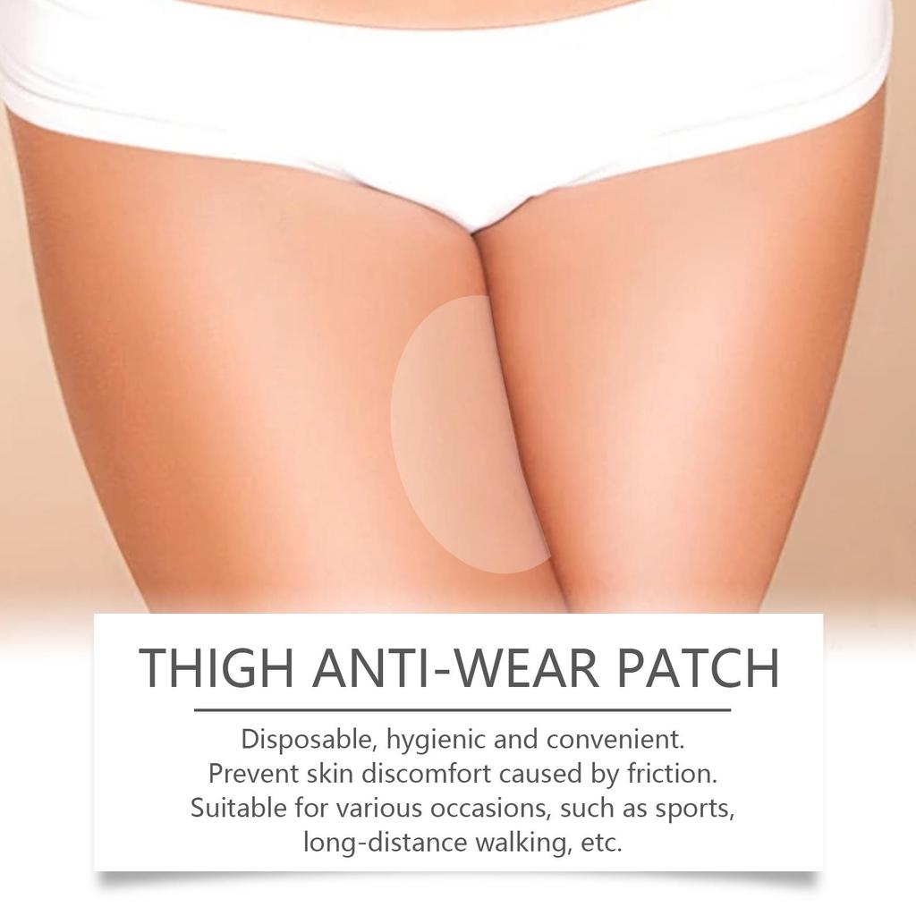 OUHOE transparent elastic anti-wear patch outdoor sports walking thigh heel seamless breathable anti-friction patch 10pcs