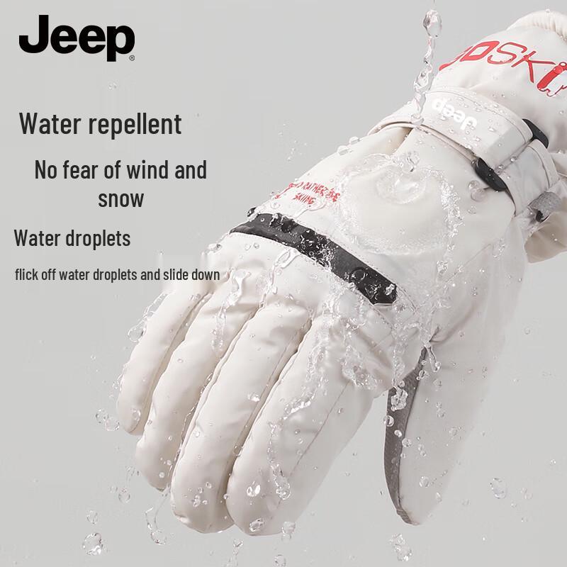 Jeep Мужские зимние лыжные и уличные перчатки
