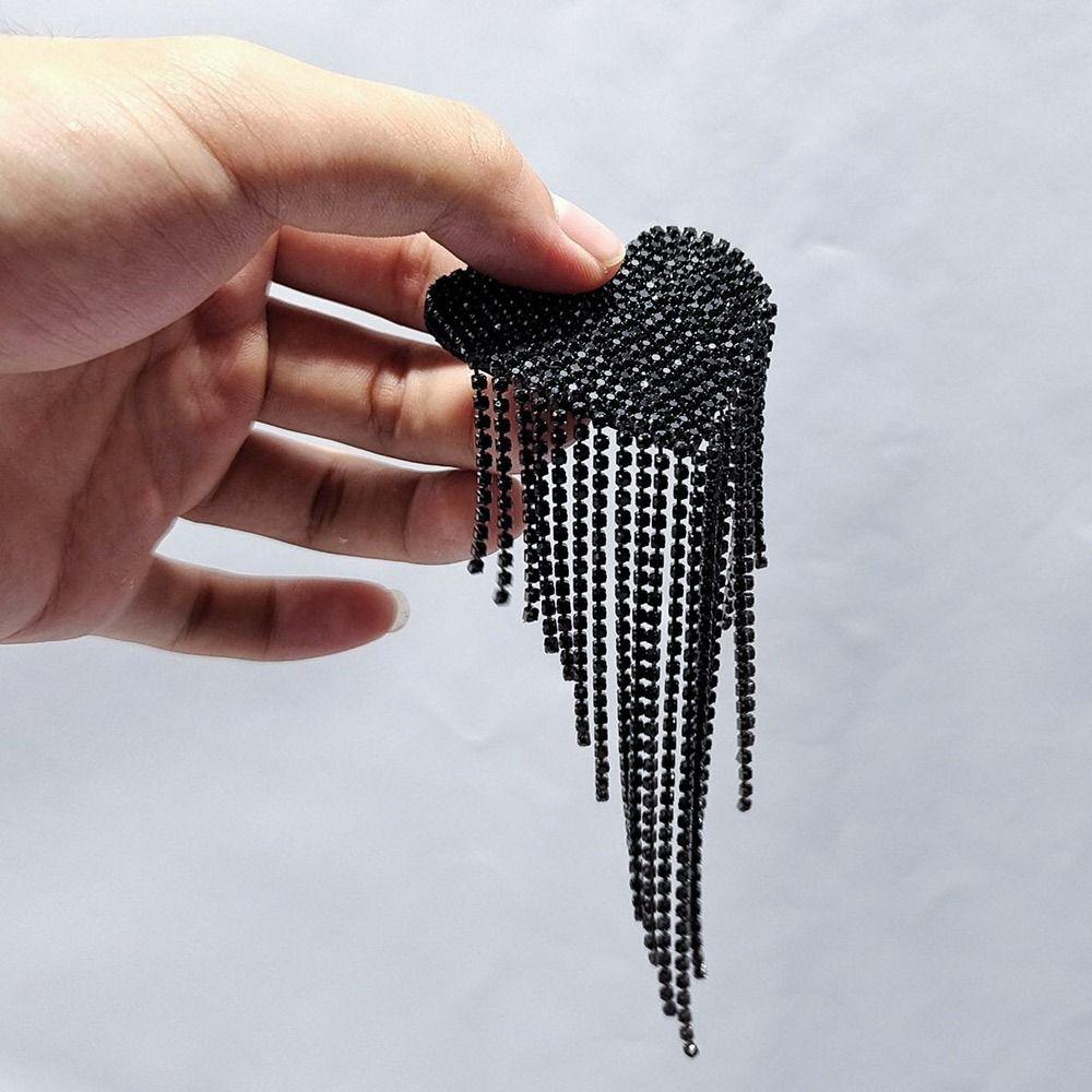 Ретро брошь в виде сердца из бисера, украшения на плечо, нежные аксессуары для одежды для мужчин и женщин