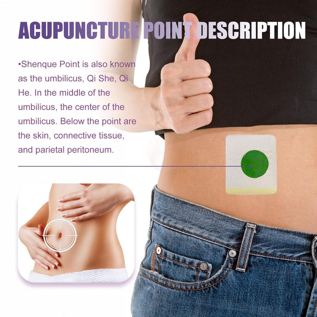 Здоровый пластырь для похудения, укрепляющая наклейка для тела, наклейка для похудения, подтягивающая кожу живота и ног, пластырь для коррекции фигуры из натуральных ингредиентов 10 шт.