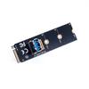 1 шт. Карта-райзер PCIe для майнинга Ngff M.2 на USB 3.0 Адаптер-переходник для слота PCI-E X16 Кабель-удлинитель VGA Аксессуары для DIY