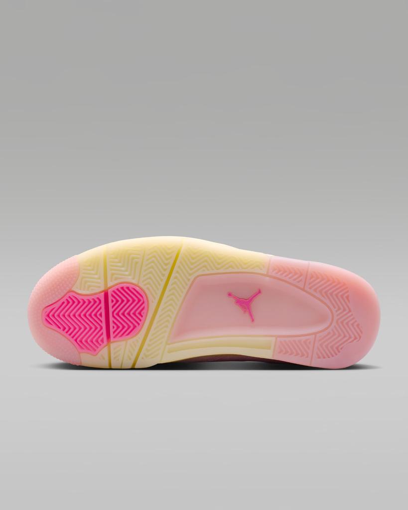 IB6716-600 Nike Air Jordan 4 Retro "Pearl Pink/Iced Carmine" (Женский)