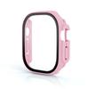 Glass+case For Apple Watch Ultra 49mm Strap Smartwatch PC Bumper+Screen Protector Tempered Cover Iwatch Series Band Accessories